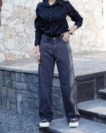 شلوار جین wide44 - تصویر 3