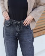 شلوار جین momfit326 - تصویر 3