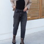 شلوار جین momfit326