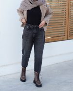 شلوار جین momfit326