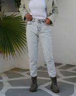 شلوار جین momfit322 - تصویر 3