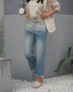 شلوار جین wide cut312 - تصویر 3