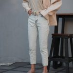 شلوار جین momfit322