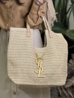کیف حصیری ysl - تصویر 7