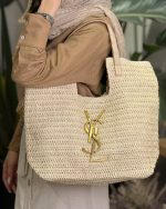 کیف حصیری ysl - تصویر 8