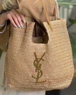 کیف حصیری ysl - تصویر 6