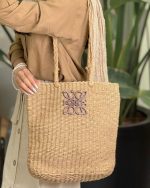 کیف حصیری loewe - تصویر 4
