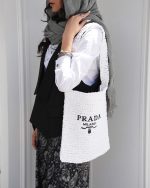کیف حصیری prada - تصویر 6