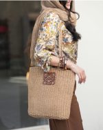 کیف حصیری loewe