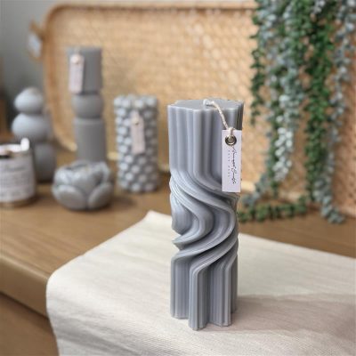 شمع-استوانه-ای-موج