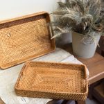 سینی حصیری مستطیلی