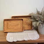 سینی حصیری مستطیلی