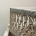 سبد چوبی با بافت مکرومه - تصویر 4