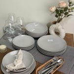 سرویس سرامیکی طوسی کمرنگ