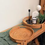 سینی حصیری دایره