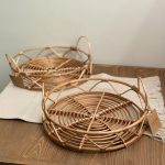 سینی حصیری دکوری - تصویر 2