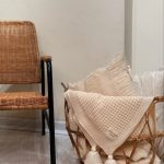 سبد بزرگ حصیری