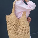 کیف حصیریysl-straw